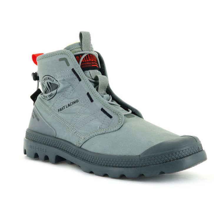 Pánské Boty Palladium Pampa Travel Lite Světle Zelene | CZ MQJ-17B